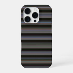 Süße retro moderne Streifen iPhone 16 Pro Hülle