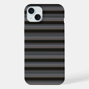 Süße retro moderne Streifen iPhone 15 Plus Hülle