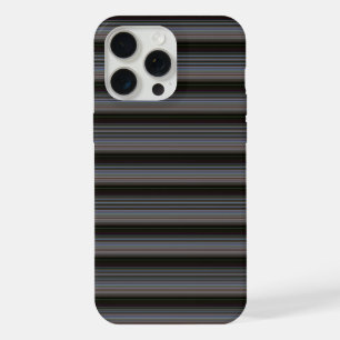 Süße retro moderne Streifen iPhone 15 Pro Max Hülle