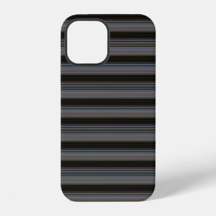 Süße retro moderne Streifen iPhone 12 Hülle