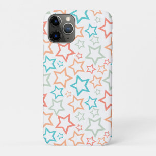 Süße Retro-Pastell-Sterne Sommerstrand Case-Mate iPhone Hülle
