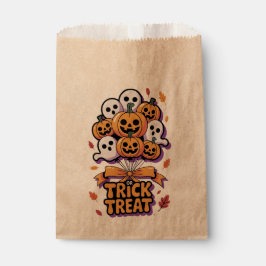 Süße Retro-Trick-or-Treat-Halloween-Geschenktüten Geschenktütchen