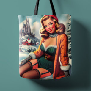 Süße Retro-Winter-Pin-up