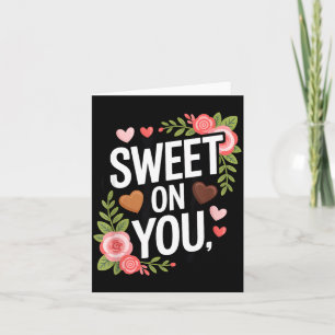 Süße romantische Valentinstag-Liebesherzen Design Karte