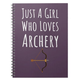 Süße rosa Bogenschießgeschenke für Baby Mädchen Ki Notizblock