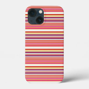 Süße rosa braune Streifen Case-Mate iPhone Hülle