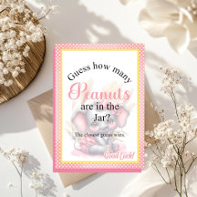 Süße rosa Elefant-Baby-Shower-Süßigkeiten-Glas-Spi