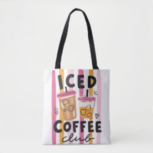 Süße rosa Kaffeetassen Sommer-Kaffeedesign