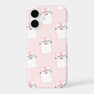 Süße rosa Katze