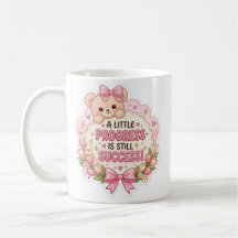 Süße rosa kawaii Tasse