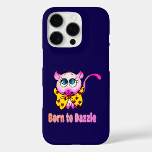 Süße rosa Kitty - Geboren, um Kunst zu blenden iPhone 16 Pro Hülle