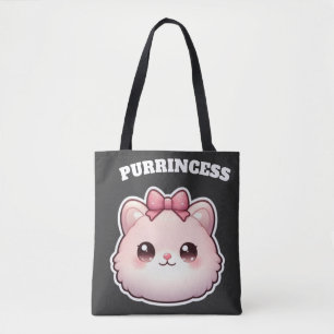 Süße Rosa-Kitty-Schleifen-Gestaltung Prinzessin