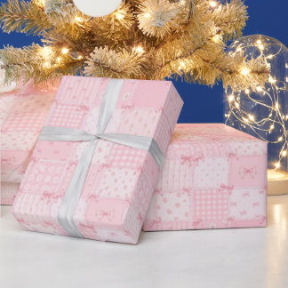 Süße rosa Mädchen-Geschenkverpackungspapier-Rolle Geschenkpapier