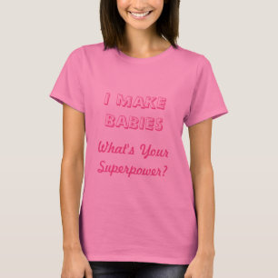 Süße rosa Maternity-Tank-Tops für schwangere Fraue T-Shirt