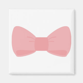 Süße rosa Schleife Magnet