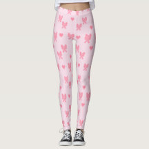 Süße rosa Schleifen und Herzen Coque