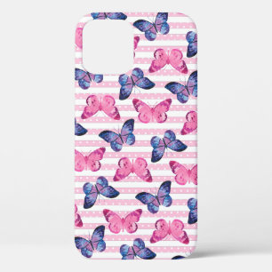 Süße rosa Schmetterlinge Case-Mate iPhone Hülle