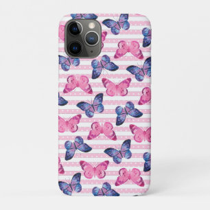 Süße rosa Schmetterlinge Case-Mate iPhone Hülle