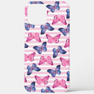 Süße rosa Schmetterlinge Case-Mate iPhone Hülle