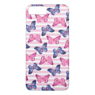 Süße rosa Schmetterlinge Case-Mate iPhone Hülle