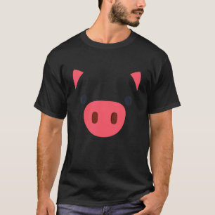 Süße rosa Schwein Halloween-Bekleidung passende Gr T-Shirt