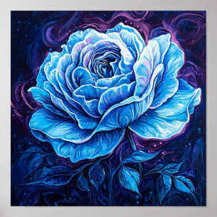 Süße Rosenblumen-Kunstwerke für die Inneneinrichtu Poster