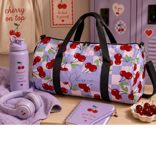 Süße rote Kirschen Duffle Bag