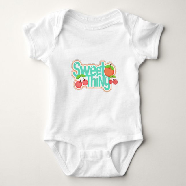 Süße Sache Baby Strampler (Vorderseite)