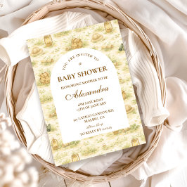 Süße Safari-Baby-Party im Dschungel Einladung