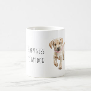 Süße Sahne Welpe Kaffeetasse
