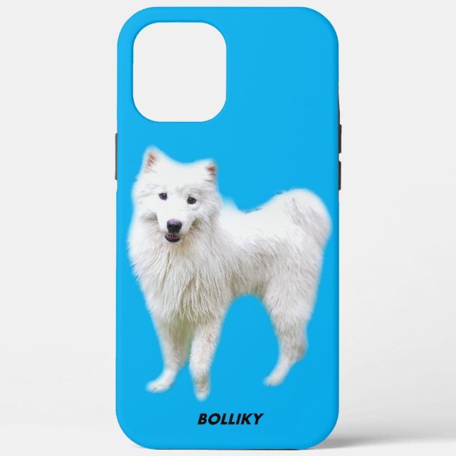 Süße Samojeden-Cartoon-iPhone-iPad-Hülle Case-Mate iPhone Hülle (Rückseite)