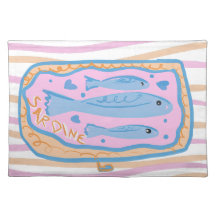 Süße Sardinen-Kunst
