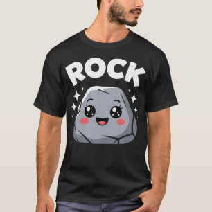 Süße Schere, Stein, Papier Halloween Mädchen T-Shirt