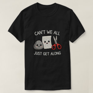 Süße Schere, Stein, Papier, vertragt euch nur lust T-Shirt