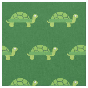 Süße Schildkröte Kind Baby Kinderzimmer Grün Torto Stoff
