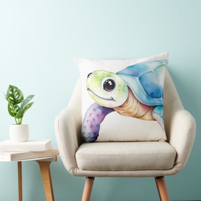 Süße Schildkröte Kissen (Stuhl )