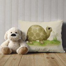 Süße Schildkröten-Dekokissen