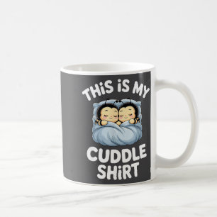 Süße schlafende Biene Das ist mein Kuscheln  Kaffeetasse