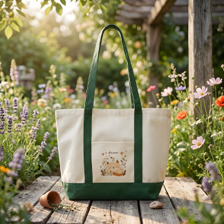 Süße schlafende Kätzchen-Blumen-Name Tragetasche