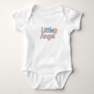 Süße schlafende kleine Engelsgeschenke, die ein He Baby Strampler