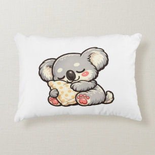 Süße schlafende Koala mit Kissen