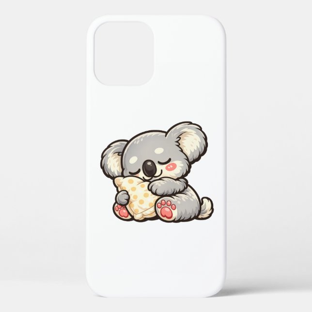 Süße schlafende Koala mit Kissen Case-Mate iPhone Hülle (Rückseite)