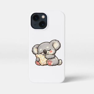 Süße schlafende Koala mit Kissen iPhone 13 Mini Hülle