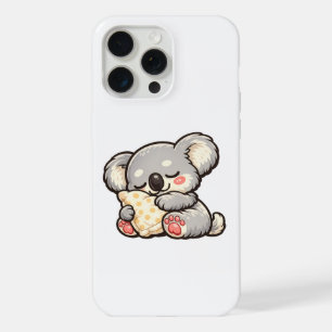 Süße schlafende Koala mit Kissen iPhone 15 Pro Max Hülle