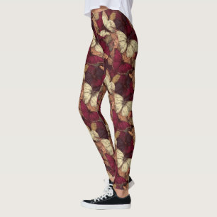 Süße Schmetterlings-Tarnung Luxus-Gewichtheben Yog Leggings