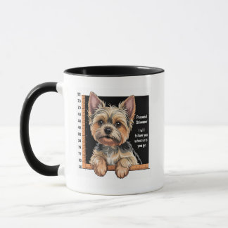 Süße Schnauzer-Hundliebhaber-Tasse Tasse