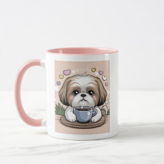 Süße Schnauzer-Hundliebhaber-Tasse Tasse