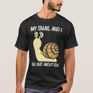 Süße Schnecke Für Männer Frauen Land Meer Süßwasse T-Shirt