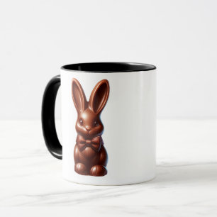 Süße Schokoladen-Fliege Osterhase Süßigkeiten Tasse