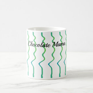 Süße Schokoladen-Mama Zwei-Töne-Tasse | Beste Mama Kaffeetasse